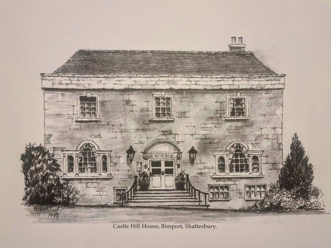Sketch of Castle Hill House
